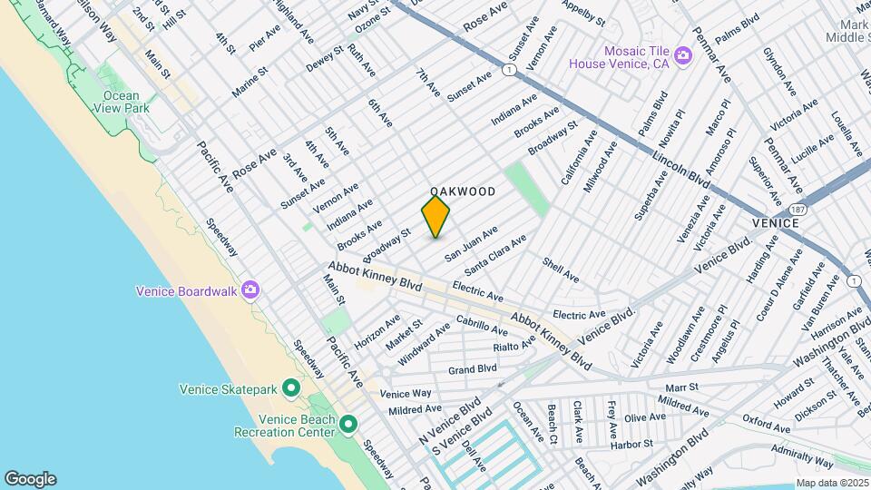 530 Westminster Ave Map and Location Details