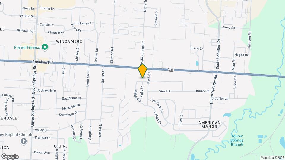 4418 Lara Ln Map and Location Details