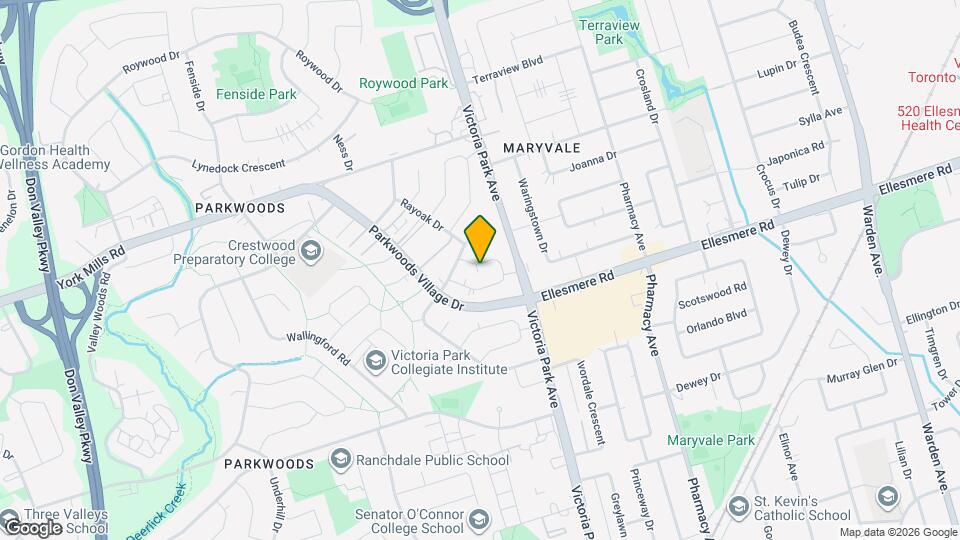 15 Pynford Crescent Map and Location Details