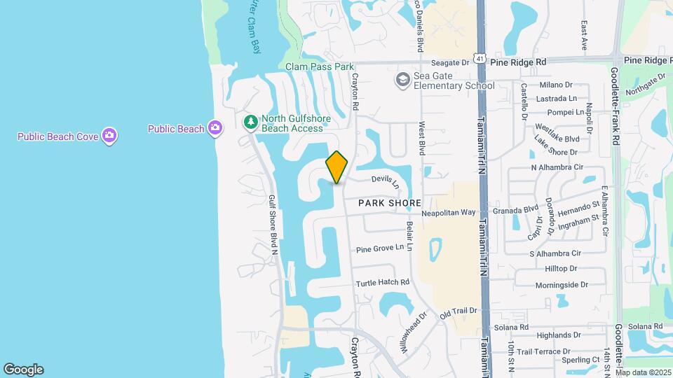 4419 Crayton Rd Map and Location Details