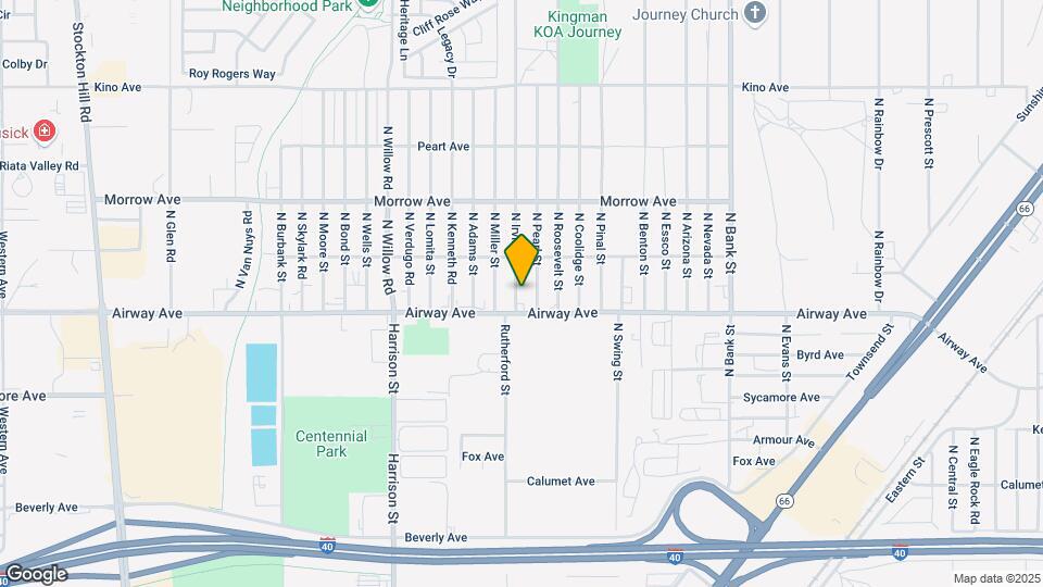3526 N Irving St Map and Location Details