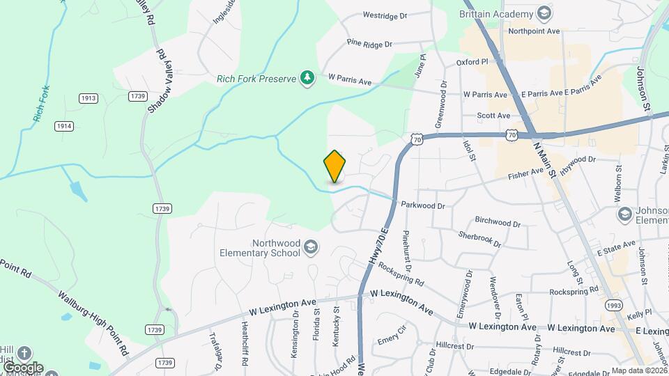 1602 Ternberry Rd Map and Location Details