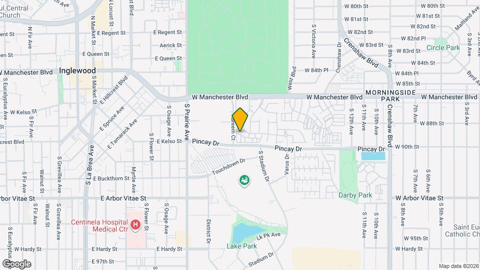 3860 Amberly Dr Map and Location Details