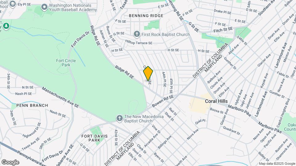 1235 Chaplin St SE Map and Location Details