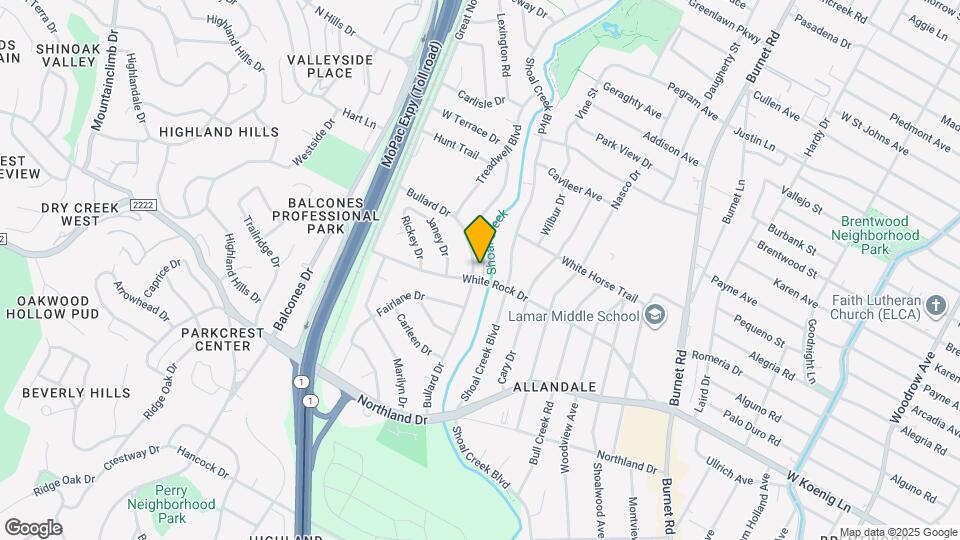 6103 Bullard Dr Map and Location Details