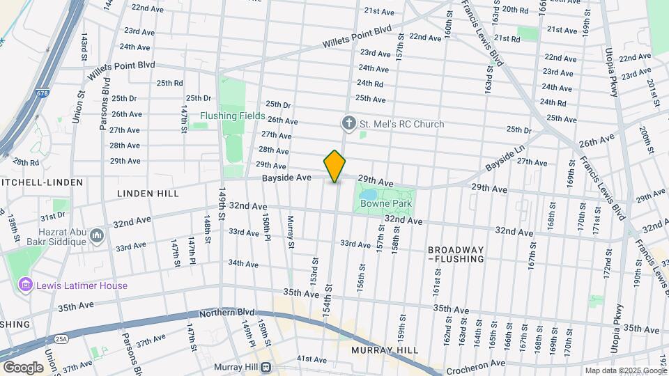 30-16 154th St Map and Location Details