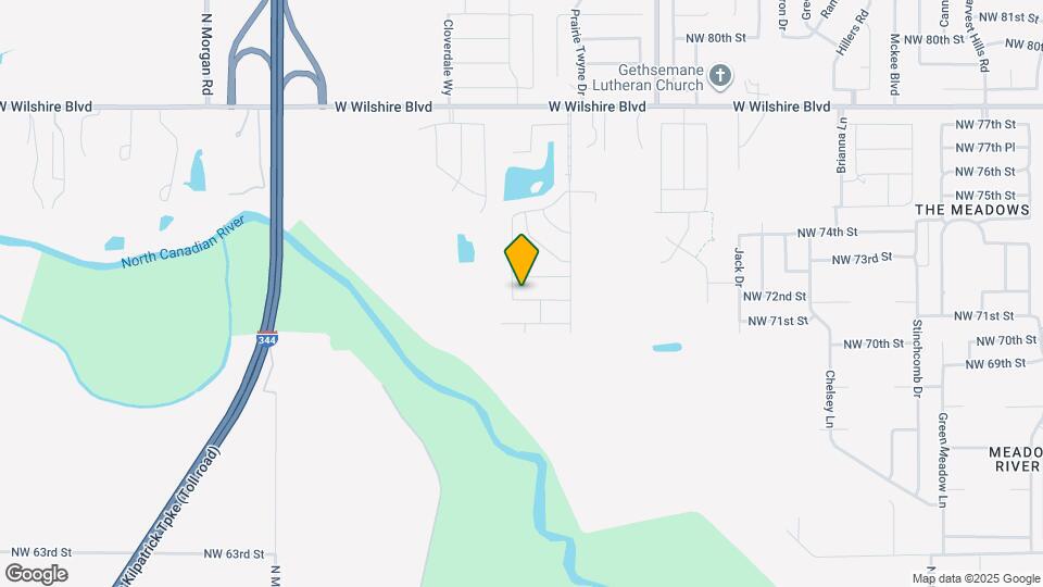 9317 NW 71st St Map and Location Details