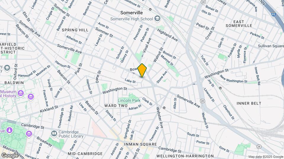 324 Somerville Ave, Unit 22 Map and Location Details