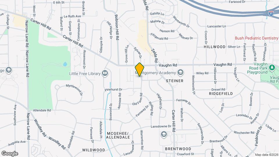 2988 Old Farm Rd Map and Location Details