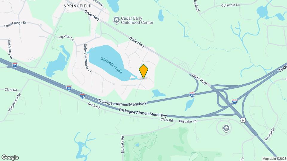 7220 Bluewater Dr Map and Location Details