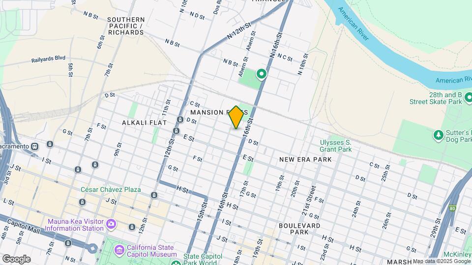 1513 D St Map and Location Details