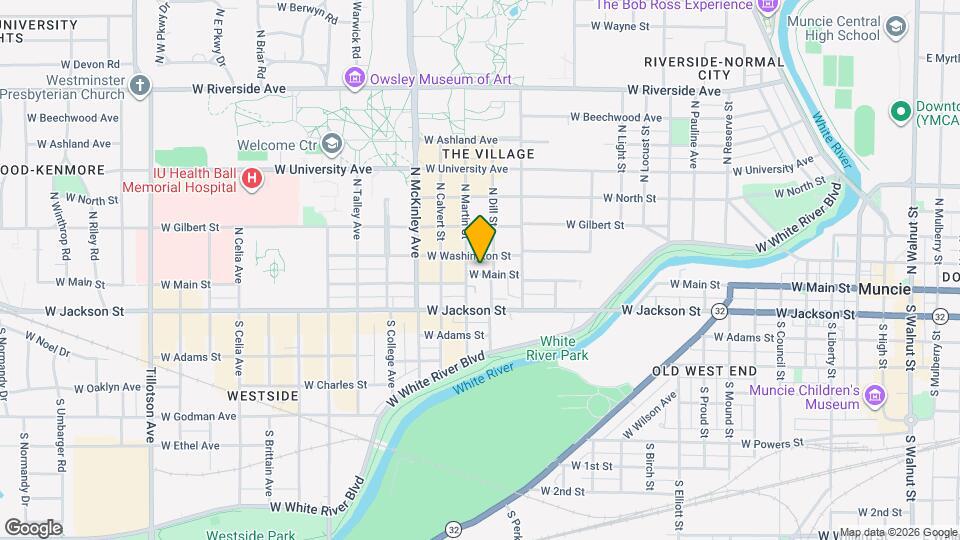 1602 W Main St Map and Location Details