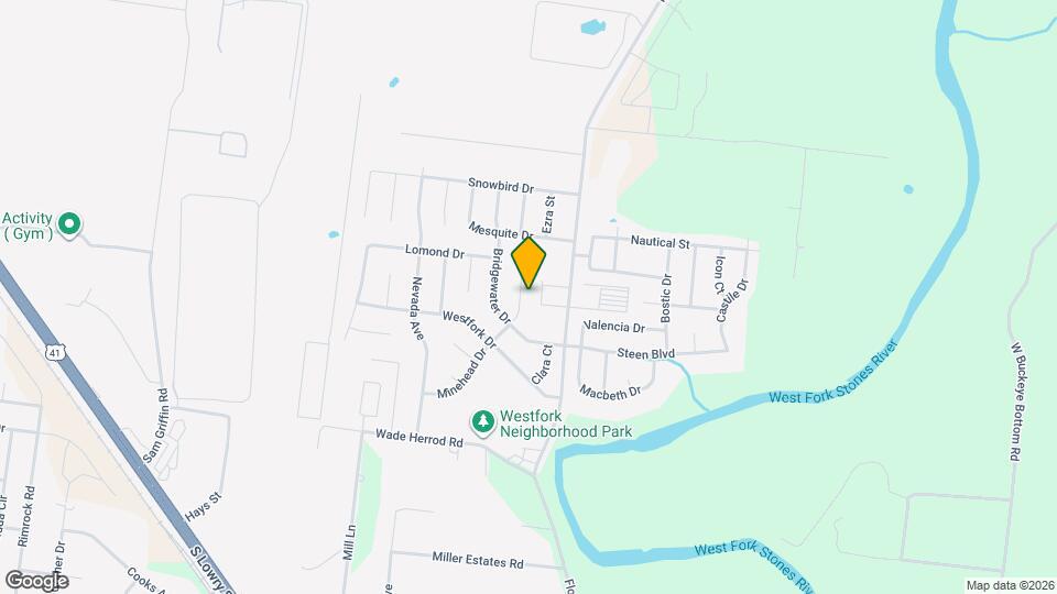 8208 Minehead Dr Map and Location Details