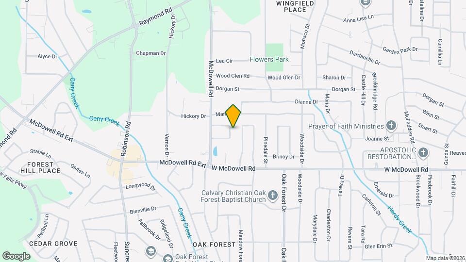 1732 Southhaven Cir Map and Location Details