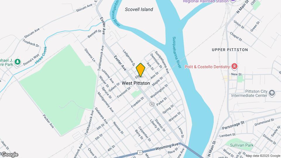 145-147-147 Elm St Map and Location Details