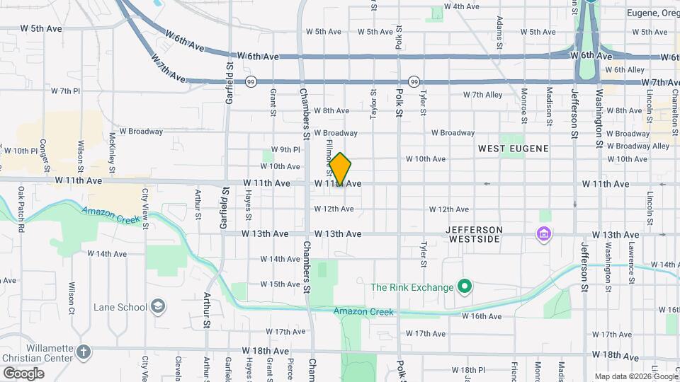 1124 Almaden St, Unit Apt.1 Map and Location Details