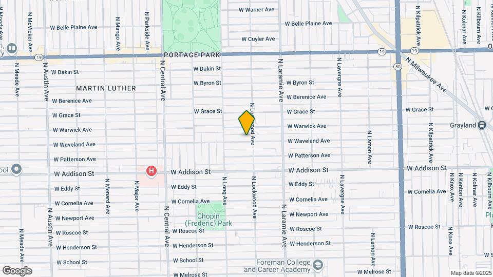5310 W Waveland Ave Map and Location Details