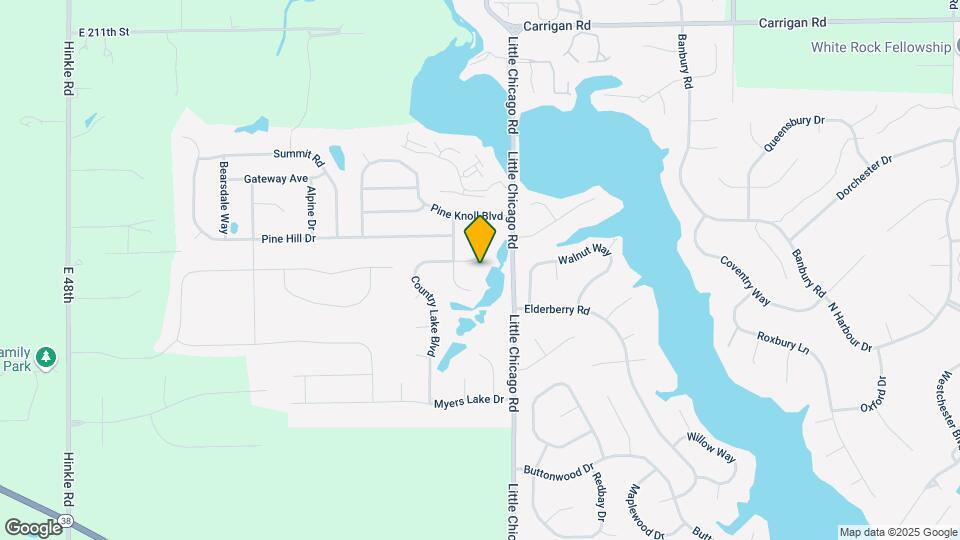 Country Lake Estates Map and Location Details
