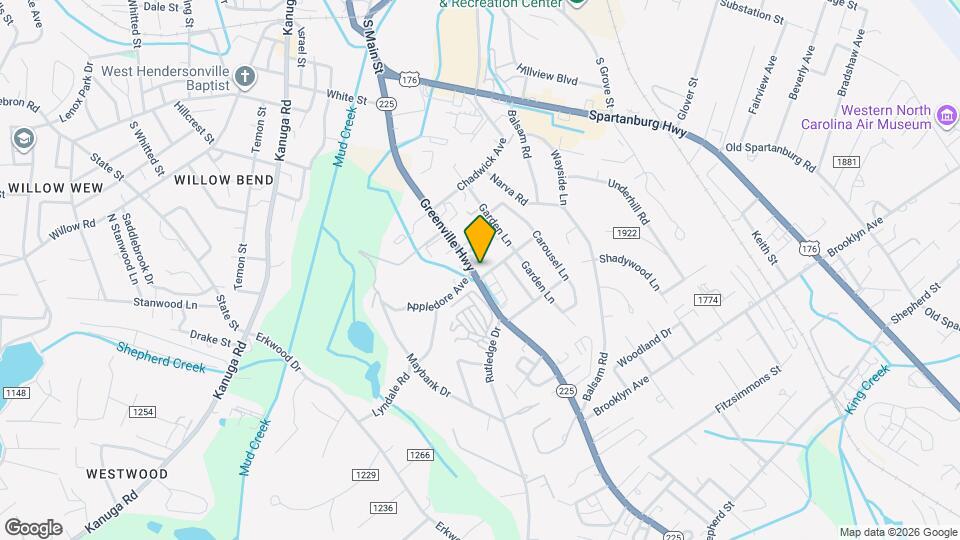 1014 Greenville Hwy Mapa y Detalles de la Ubicación