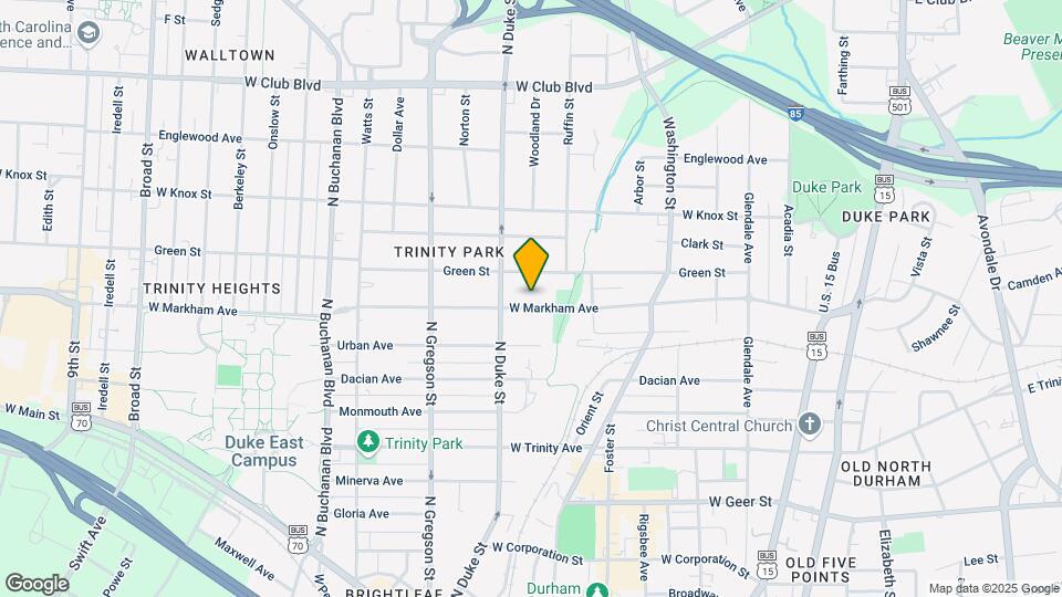 814 W Markham Ave Map and Location Details