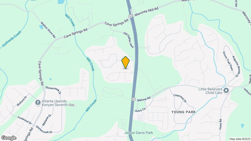 5320 Brickleberry Way Map and Location Details