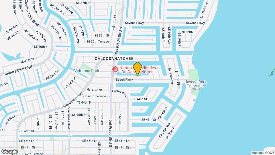 1719 Beach Pkwy Map and Location Details