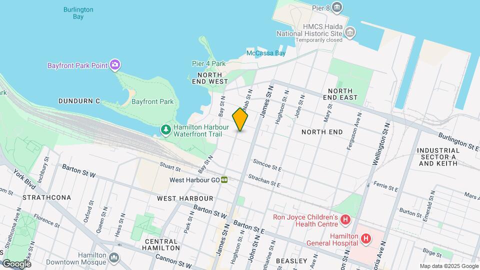 380 MacNab St N Map and Location Details