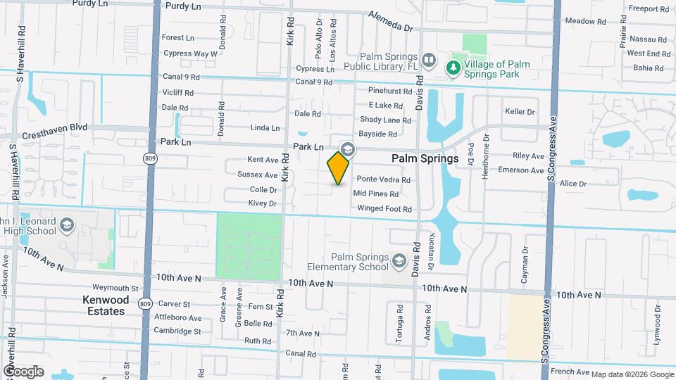 2891 Gulfstream Rd Map and Location Details