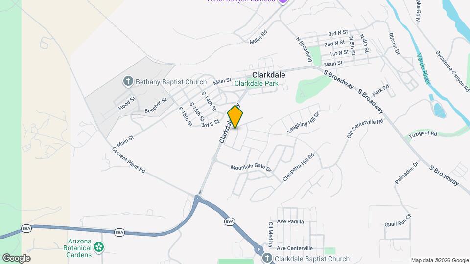 832 Eugene Rd Map and Location Details