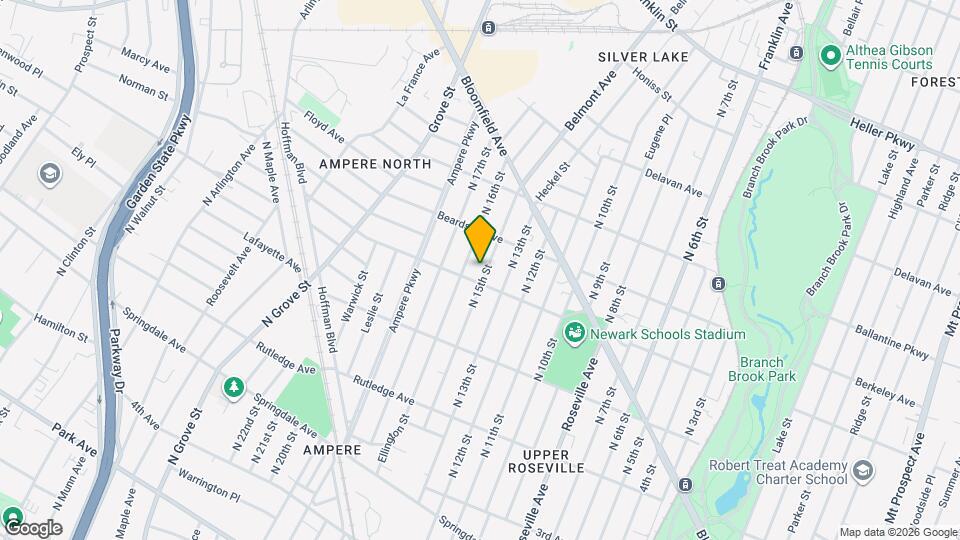 187 N 15th St Mapa y Detalles de la Ubicación