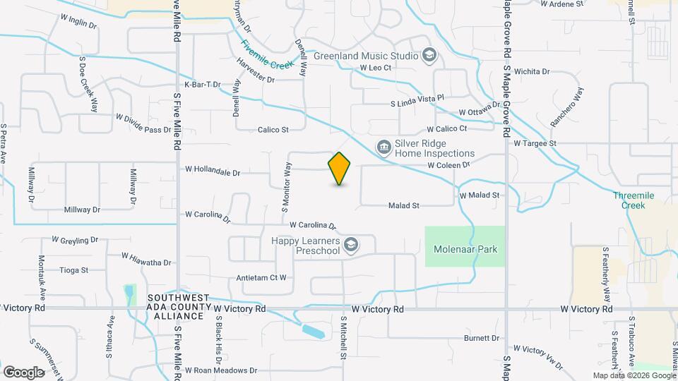 2440 S Deborah Ave Map and Location Details