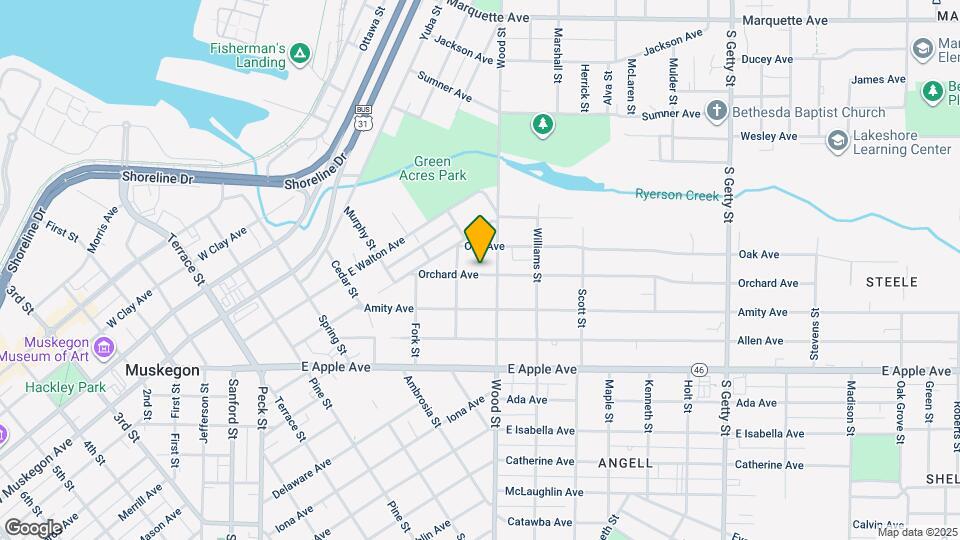 372 Orchard Ave Map and Location Details