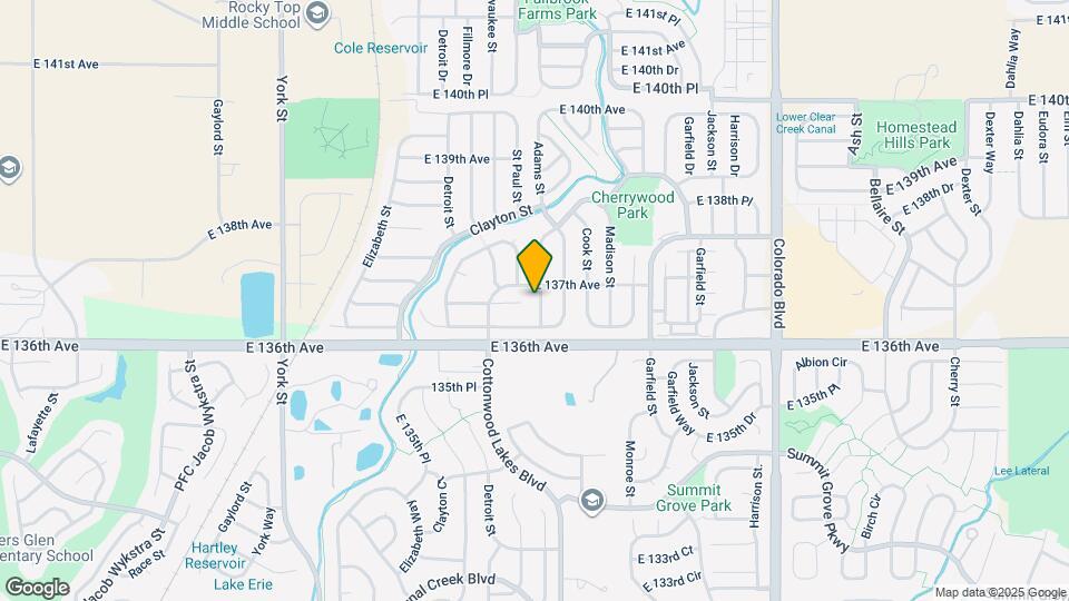 13675 Steele Ct Map and Location Details