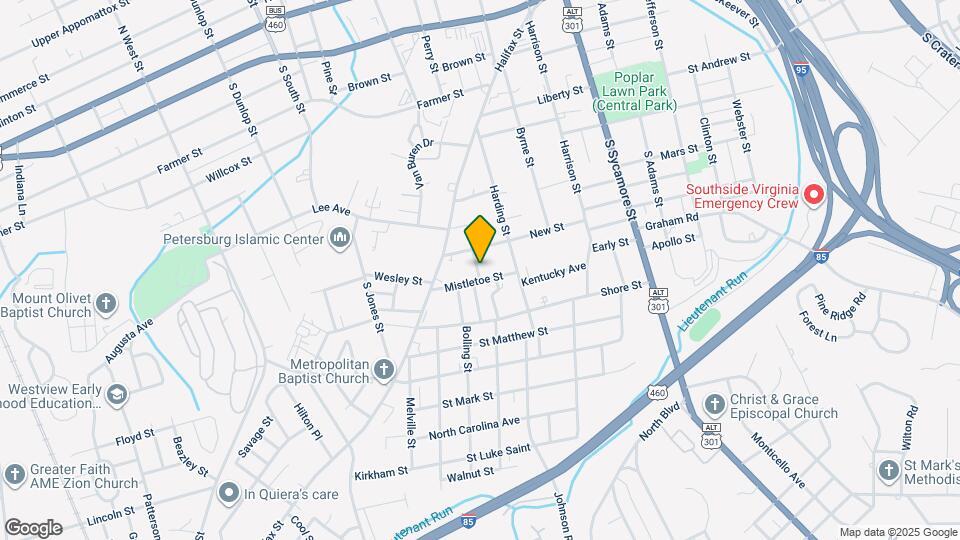 625-627 Gressett St Map and Location Details