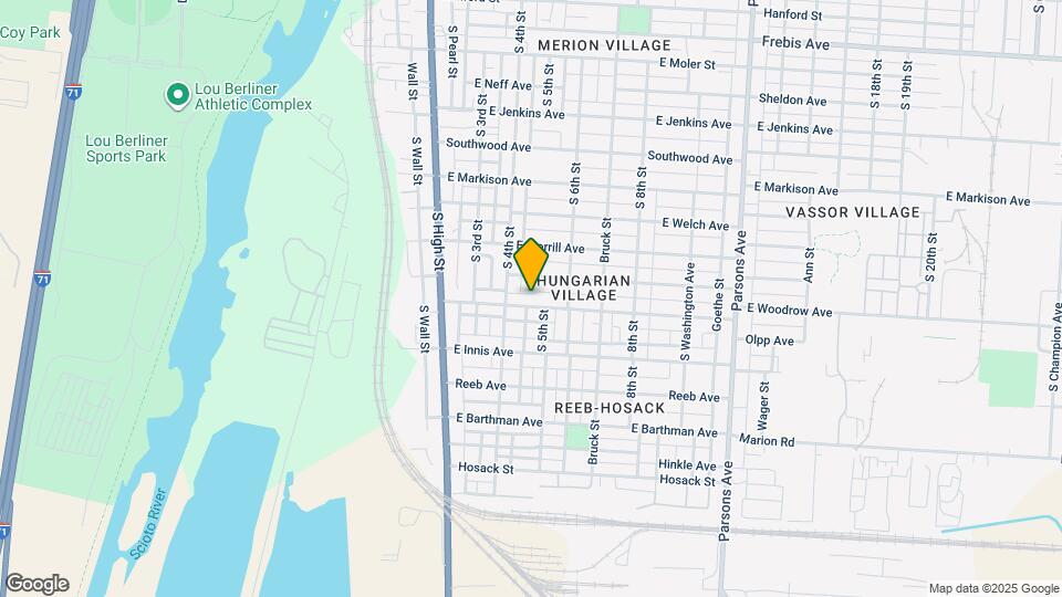 126 E Woodrow Ave Mapa y Detalles de la Ubicación
