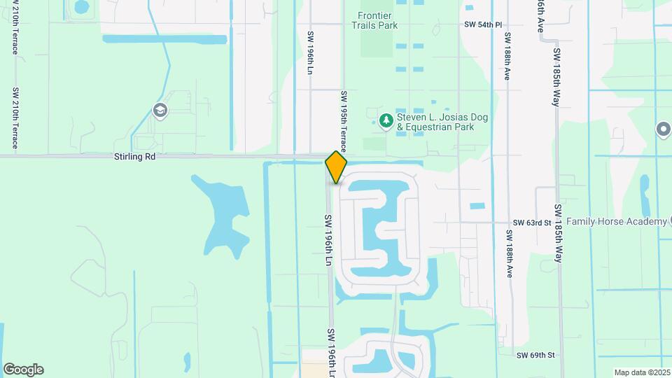 6041 SW 195th Ave Map and Location Details