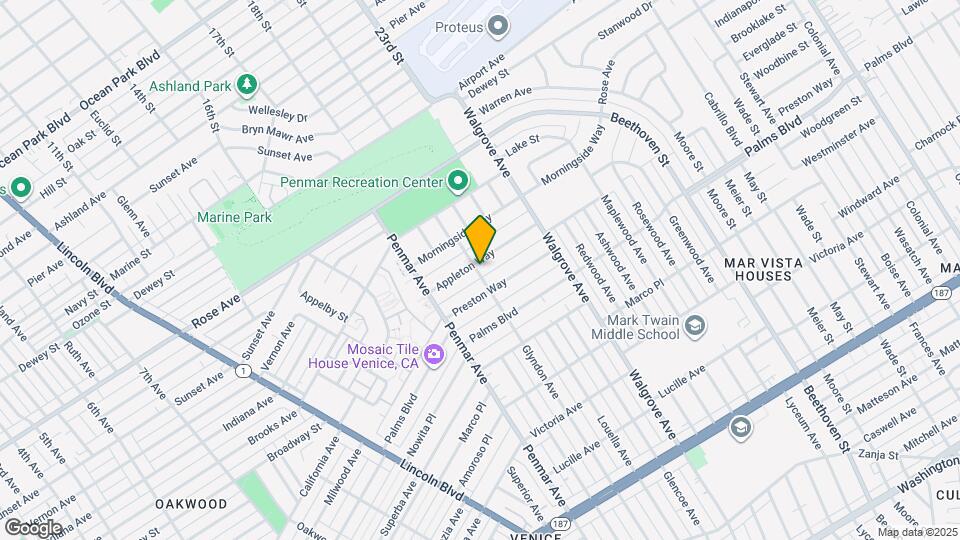 1708 Glyndon Ave Map and Location Details