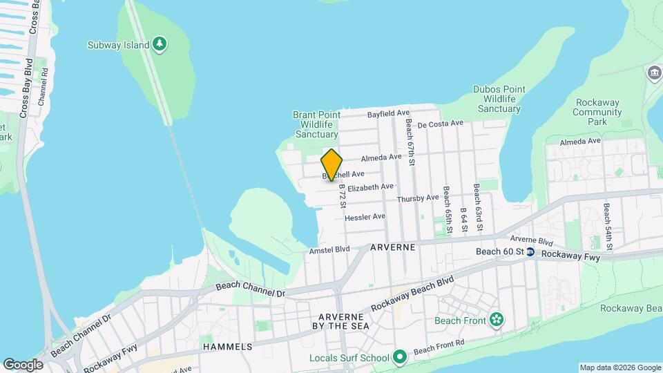 72-18 Elizabeth Ave Map and Location Details