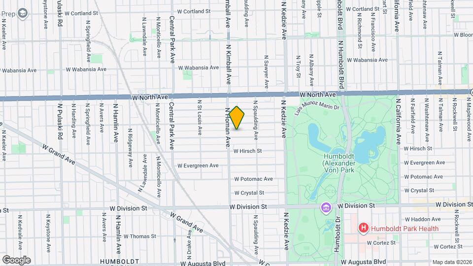 3342 W Beach Ave, Unit 02 Map and Location Details