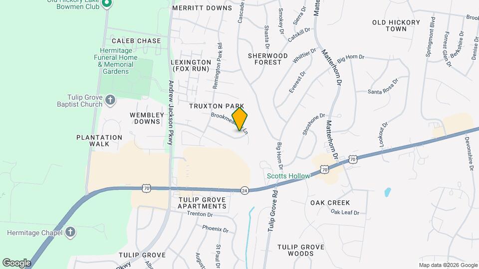 1761 Stone Hollow Ct Map and Location Details