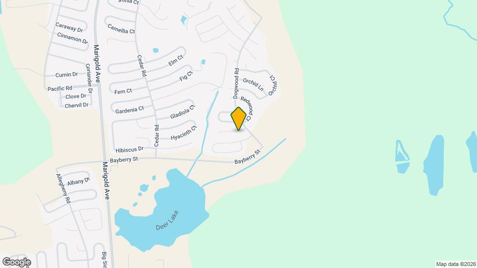 106 Tulip Ln Map and Location Details