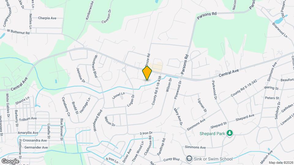 101 Brandon Ln Map and Location Details