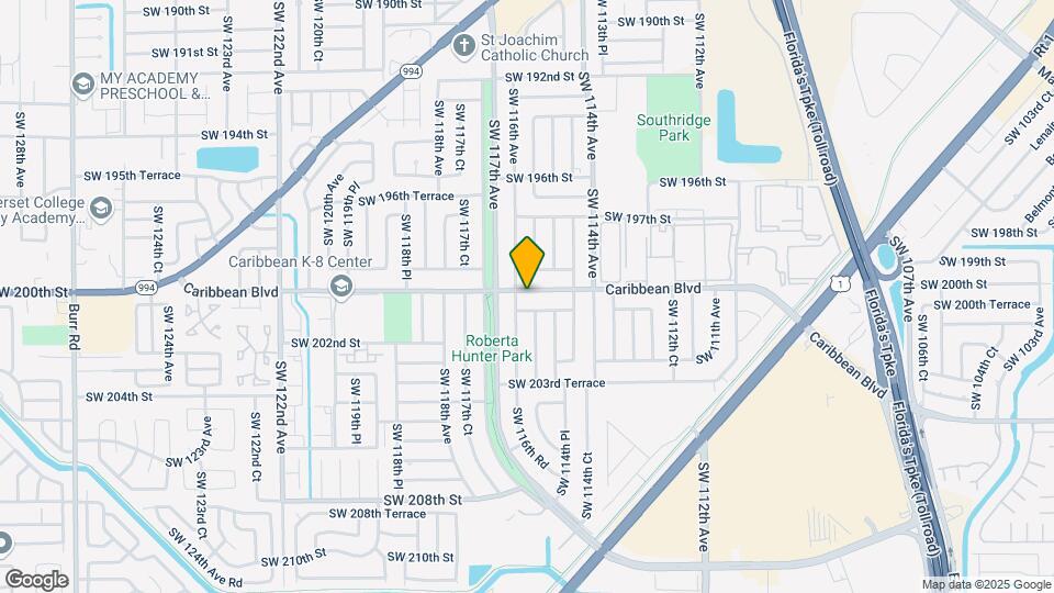 11550 SW 200th St Map and Location Details