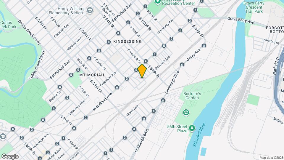 1836 S 55th St Map and Location Details