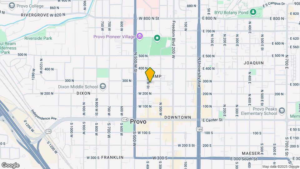 270 N 400 W Map and Location Details