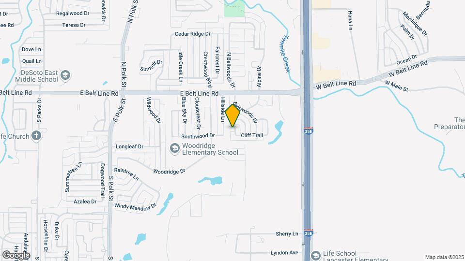 217 Elder Oak Dr Map and Location Details