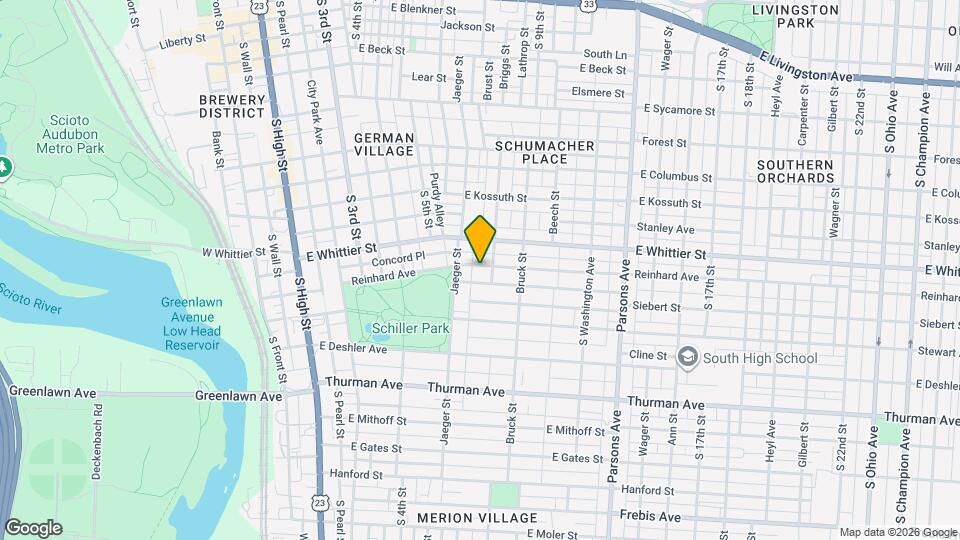 281 Reinhard Ave Map and Location Details