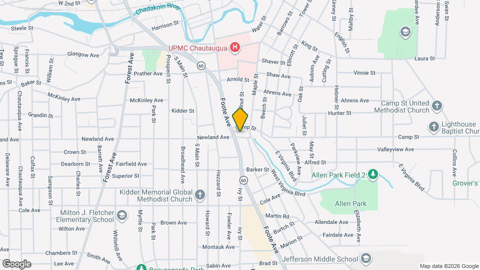 5 E Newland Ave Mapa y Detalles de la Ubicación