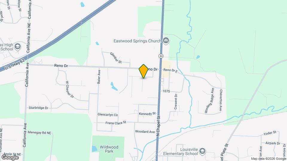 1292 Zwick Ave Map and Location Details