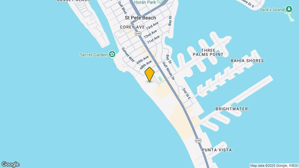SILVER SANDS BEACH & RACQUET CLUB TWO CONDO Mapa y Detalles de la Ubicación